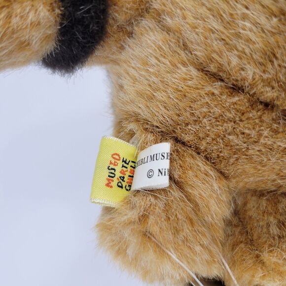 2001 Japan Ghibli Museum My Neighbor Totoro Cat Bus Plush 9" Pink Plastic Nose - Picture 12 of 16